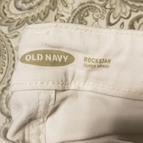 White Super Skinny white Jean's size 8 - Picture 4 of 5